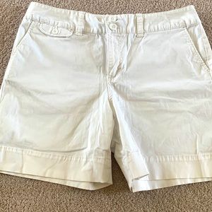 St. John’s Bay white shorts size 14